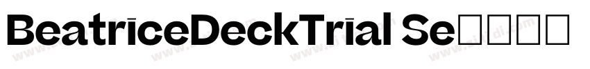 BeatriceDeckTrial Se字体转换